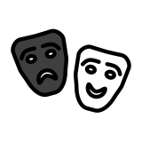 Maski teatralne - OpenMoji