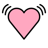 Bijące serce - OpenMoji