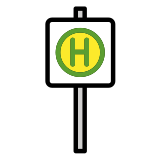 Przystanek autobusowy - OpenMoji