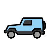 Samochód SUV - OpenMoji