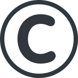 Znak praw autorskich - Twitter / X