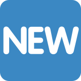 Przycisk NEW - Twitter / X