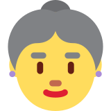 Starsza kobieta - Twitter / X