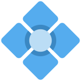 Romb z kropką - Twitter / X