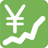 Wykres wzrostu z symbolem jena - Twitter / X