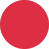 Czerwone koło - Twitter / X