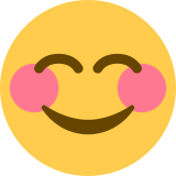 Uśmiechnięta twarz o roześmianych oczach - Twitter / X