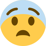 Przestraszona twarz - Twitter / X