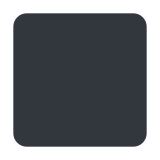 Średni czarny kwadrat - Twitter / X