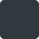 Duży czarny kwadrat - Twitter / X