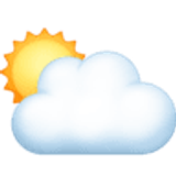 Słońce za chmurą - Facebook