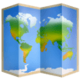 Mapa świata - Facebook