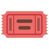 Bilety wstępu - Noto Color Emoji