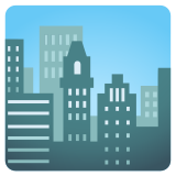 Drapacze chmur - Noto Color Emoji