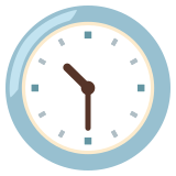 Godzina 10:30 - Noto Color Emoji