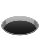 Otwór - Noto Color Emoji