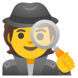 Detektyw - Noto Color Emoji