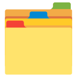 Rozdzielacze kartoteki - Noto Color Emoji