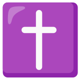 Krzyż łaciński - Noto Color Emoji