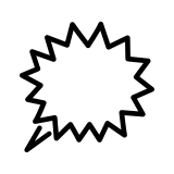 Prawostronny dymek złości - OpenMoji