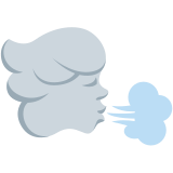 Dmuchająca twarz wiatru - Twitter / X