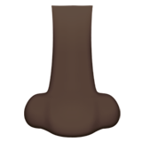 nos: karnacja ciemna