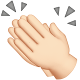 klaskanie: karnacja jasna