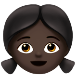 dziewczynka: karnacja ciemna