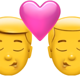 pocałunek: mężczyzna i mężczyzna