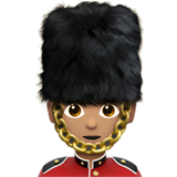 gwardzista: karnacja średnia