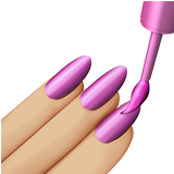 lakier do paznokci: karnacja średnio jasna