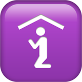 Klęcząca osoba emoji