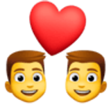 Para z sercem: mężczyzna i mężczyzna - Facebook