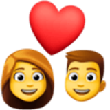 Para z sercem: kobieta i mężczyzna - Facebook