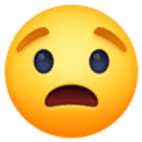 Zmartwiona twarz - Facebook