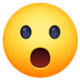 Twarz z otwartymi ustami - Facebook