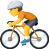 Osoba na rowerze - Facebook