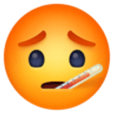 Twarz z termometrem - Facebook