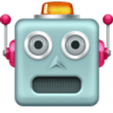 Głowa robota - Facebook