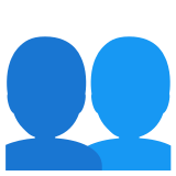 Sylwetki popiersi - Noto Color Emoji