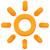 Przycisk dużej jasności - Noto Color Emoji