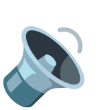 Średnia głośność głośnika - Noto Color Emoji