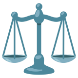 Waga szalkowa - Noto Color Emoji