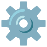 Koło zębate - Noto Color Emoji