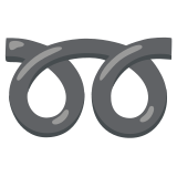 Podwójna pętla - Noto Color Emoji