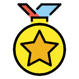 Medal sportowy - OpenMoji