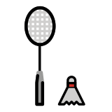 Badminton - OpenMoji