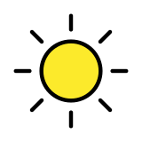 Przycisk dużej jasności - OpenMoji