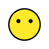 Twarz bez ust - OpenMoji