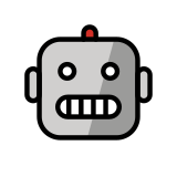 Głowa robota - OpenMoji
